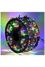 Instalație Crăciun 240 LED – 50 m, 8 moduri, RGB