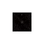 Lumini interioare auto cer înstelat LED 90 x 70 cm