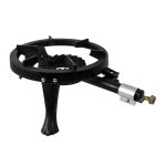 Arzător rotund tip pirostrie din fontă, diametru 33 cm - imagine 3