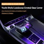 Cap schimbător viteze tip cristal cu lumină ambientală LED - imagine 4