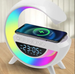 Boxă Bluetooth BT-3401 cu Ceas-Alarmă & Încărcare Wireless