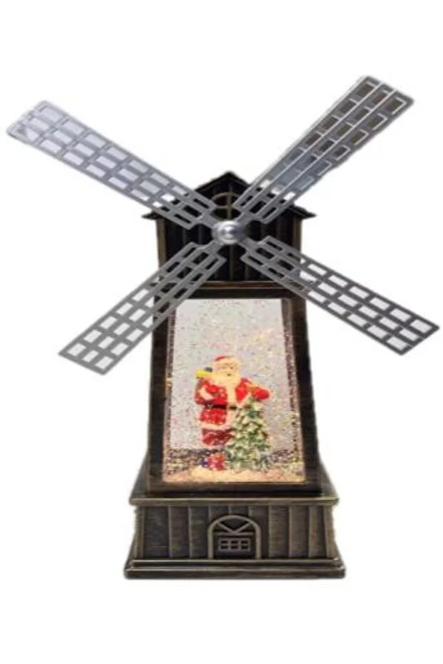 imagine_2025-11-26_124335375 Moară de vânt decorativă Crăciun - imagine 1