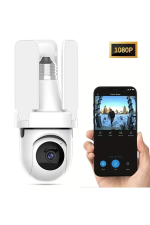 Cameră bec 3 brațe WiFi Full HD - imagine 2